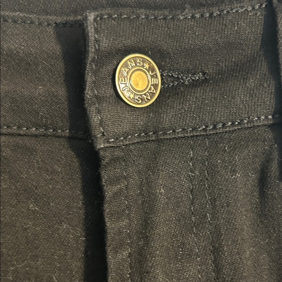 KDF Black Denim Pants Size 4 - Picture 3 of 8